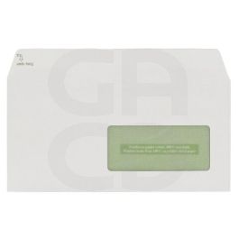 Enveloppe Recyclée 110 X 220 Mm Erapure Gpv 80 G Avec Fenêtre 45 X 100